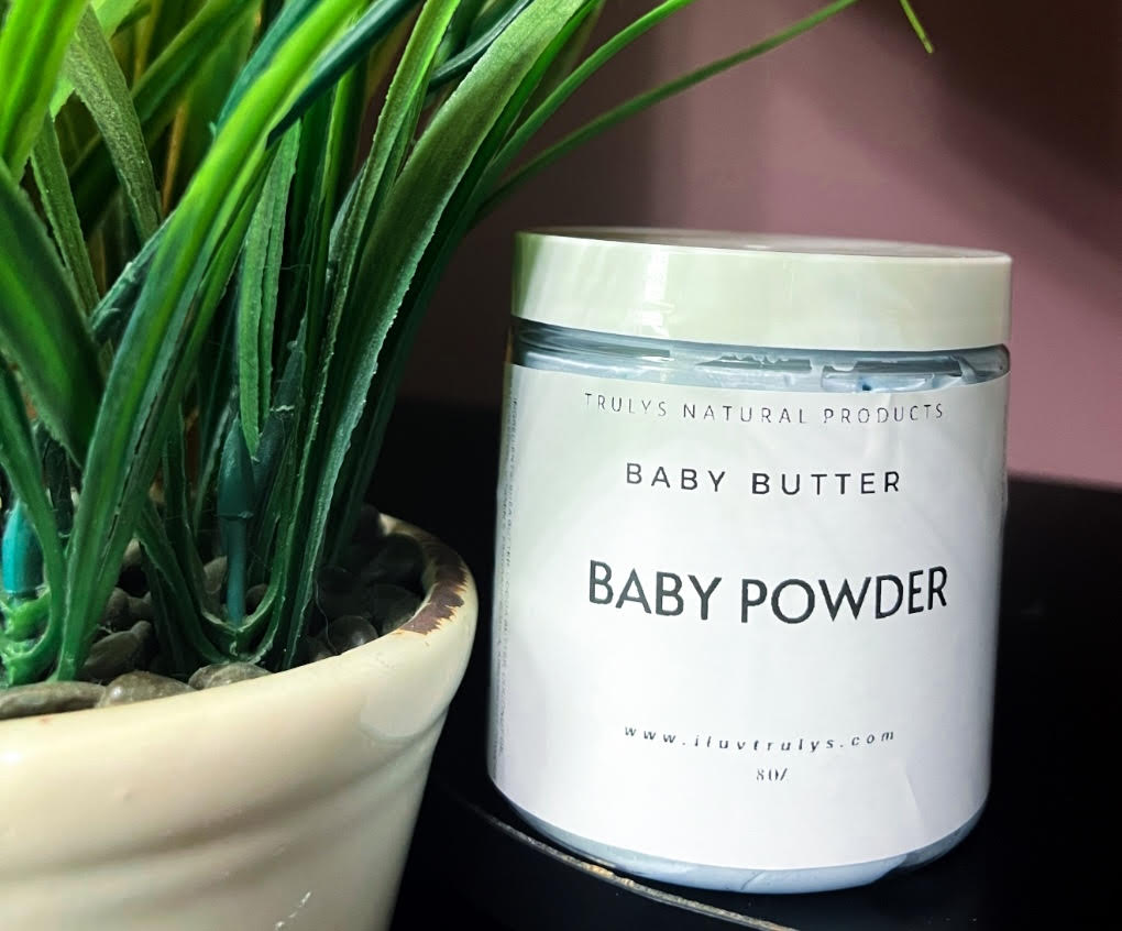 Baby Powder Body Butter & Oil Set – THE BEAUTE FACTORY