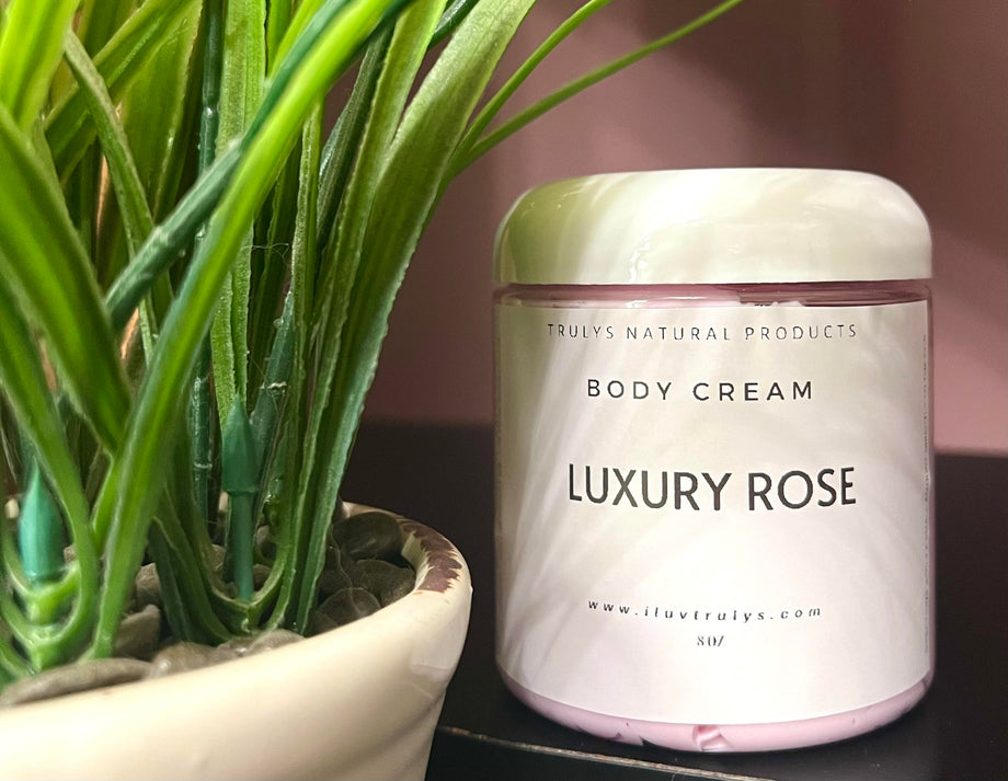 Luxury Rose Body Cream – Truly's Natural Products